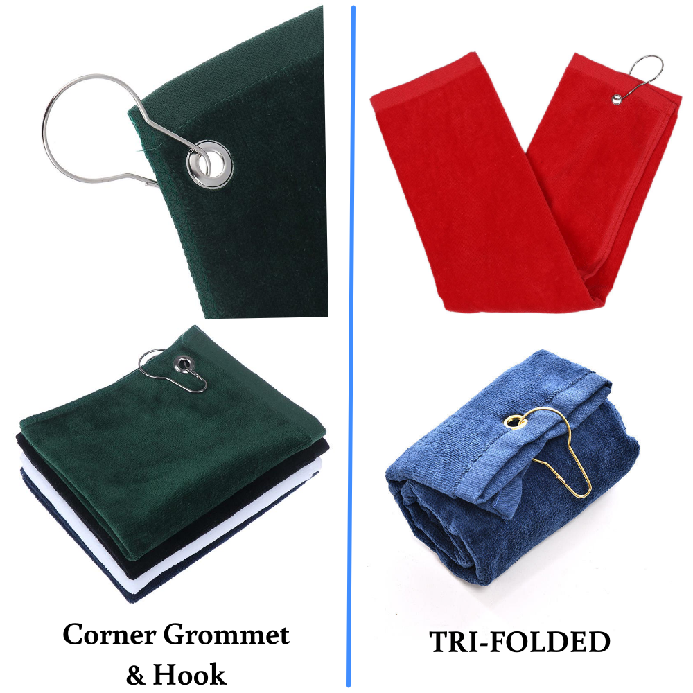wholesale cotton golf towels in bulk