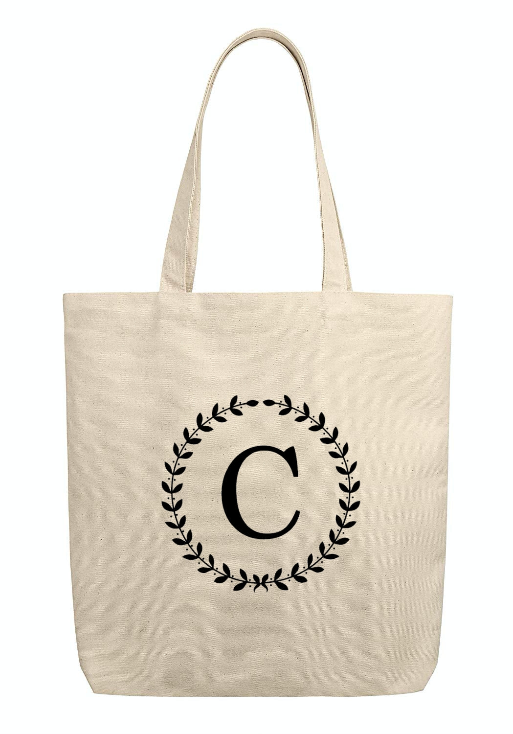 Monogrammed Canvas Tote Bags