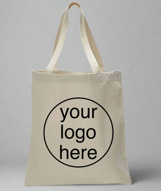Screen Printed Cotton Tote Bags. Personalized Your Custom Tote Bags with Business Logo, Design or Artworks.
