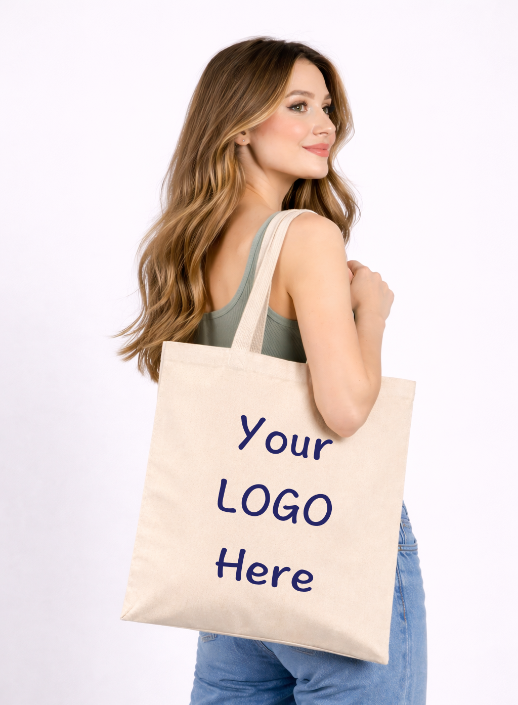 Canvas Tote Bags with Your Custom Logo