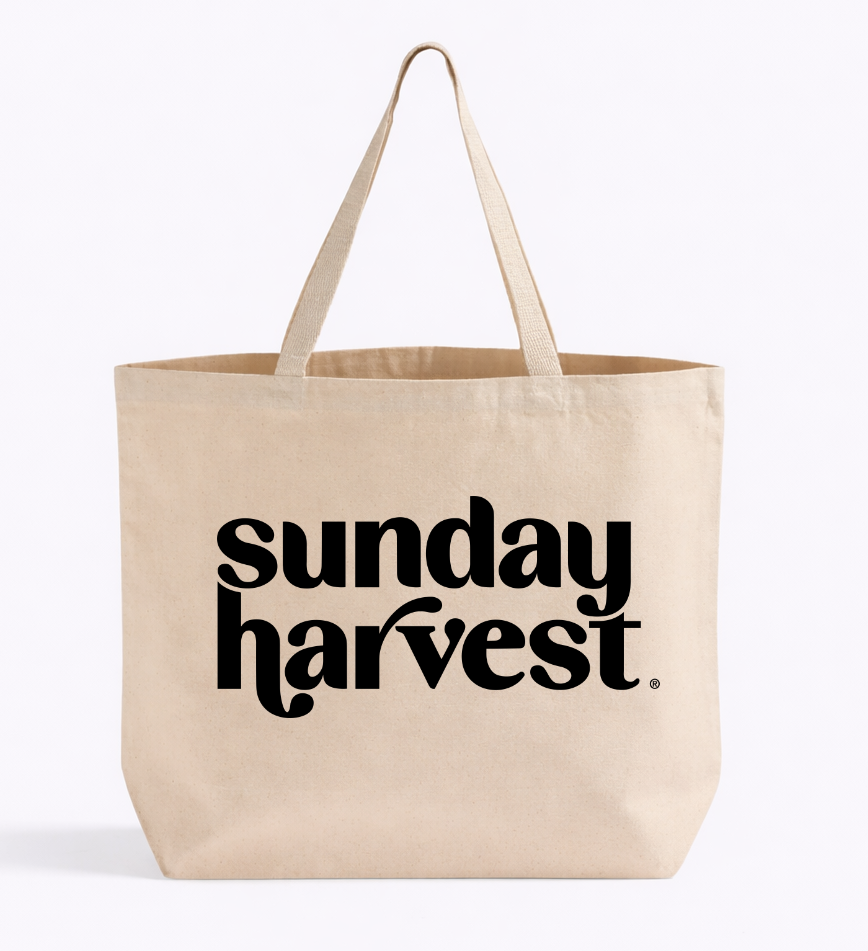 Custom printed canvas tote bag for promotional use
