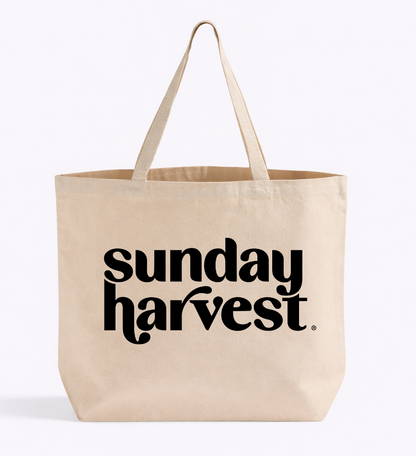 Custom printed canvas tote bag for promotional use
