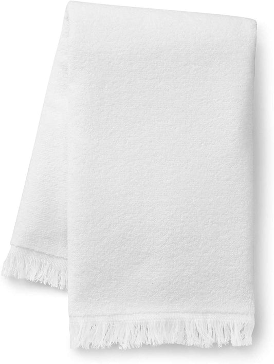 wholesale Economy 12 Pack Fingertip Towels With Fringe, 11" x 18" in bulk